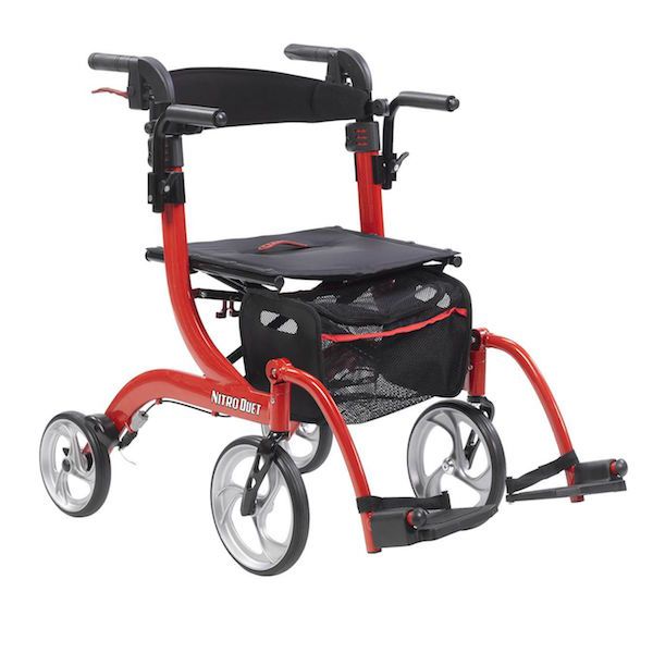 Drive RTL10266DT Parts | Nitro Duet Rollator Transport Chair