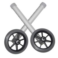 Wheel, 5-In. Fixed [PAIR] - Drive 10109 - for Drive Folding Walker Models 10210, 10211 (US/CANADA)