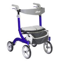 Rollator - Drive RTL10266BL/CH-HS Nitro DLX (Deluxe) Rollator - NARROW - LIGHT WEIGHT (US/CANADA)