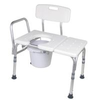 Bath Transfer Bench with Commode Opening and Bucket_FGB15611 0000