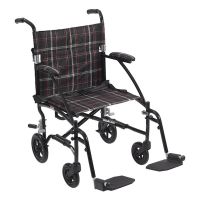 Fly-Lite Transport Chair - Drive DFL19 Ultra-Light Transport Wheelchair ULTRA LIGHT-WEIGHT (US/CANADA)