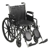 Wheel Chair - Drive Silver Sport 2 w/Swing-Away or Elevating Legrests (US/CANADA)