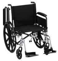 Wheelchair - Nova 7201L - 20-inch - LIGHT WEIGHT - ADJUST. SEAT HEIGHT