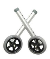 Wheel-Leg Attachments, 5-In. Fixed - PB9057 [PAIR] for ProBasics Folding Walkers
