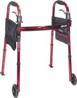 Folding Walker, Deluxe Travel - Drive RTL10263KDR w/Carry Bag (US/CANADA)