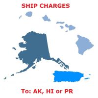 Added Ship Charges - Alaska, Hawaii, Puerto Rico