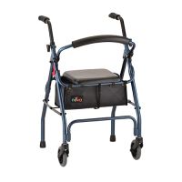 Rolling Walker - Nova NV-4201BL Cruiser II Rollator - NARROW