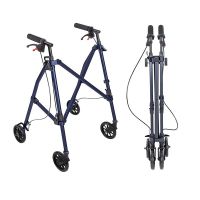 4-Wheel Air Frame Folding Walker by Vive - MOB1117