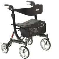 PARTS LIST - Drive 10266HD-BK (Black) Nitro HEAVY DUTY BARIATRIC Rolling Walker (US/CANADA)