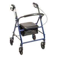 Rollator - Drive R800KD Steel Rolling Walker - 350 lbs. Capacity (US/CANADA)