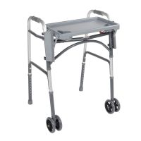 Bariatric Walker Tray, Flip-Style - Medline G07850MBH - for BARIATRIC Walkers