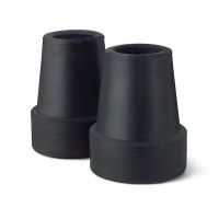 Tips, Walker, 3/4” [12-PAK] - Medline MDS86426W - for Canes or Walker Legs