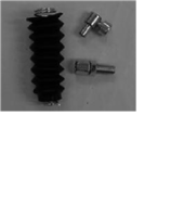 Brake Cable Keeper Assembly [PAIR] - Medline MDS86825CKA-CA for MDS86825/BC, MDS86835/5W, and MDS86826W/SC