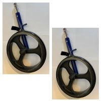 Wheel-Leg Assembly, Rear 8 in. [PAIR] - Medline MDS86825RWA for MDS86825/BC, MDS86835W and MDS86800XW