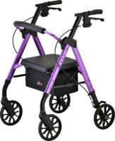 Rolling Walker - Nova 4288 Star 8 - LIGHT WEIGHT - QUICK-FIT DUAL HEIGHT-ADJUSTABLE
