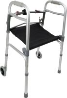 Folding Walker - Probasics WKAAW2BST w/Roll-up Seat