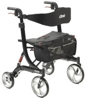 Rollator - Drive 10266HD-BK Nitro Heavy Duty Rolling Walker - BARIATRIC (US/CANADA)