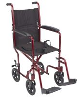 Transport Chair - Drive ATC Aluminum Transport Wheelchair - LIGHT WEIGHT - 300-lb. Capacity (US/CANADA)