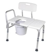 Bath Transfer Bench with Commode Opening & Bucket - FGB15611 0000