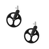 Wheel-Fork Assembly PAIR, Front 8 in. - MDS86800WXFWA - for Medline Bariatric Walkers