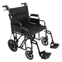 Transport Chair - ProBasics TCS221612SV - BARIATRIC