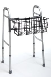 Basket, Wire Mesh for Folding Walkers