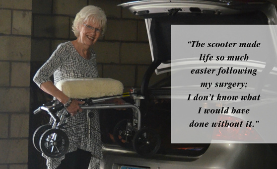 Steerable Knee Scooter Helps You Recover Faster From An Injury. Learn How.